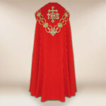 Embroidered cope "IHS"