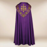 Embroidered cope "IHS"