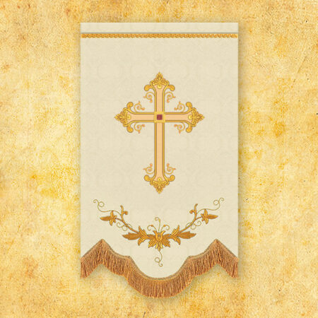 Mini Banner Double-Sided Embroidered 'St. Joseph'