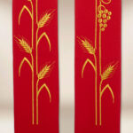 Stuła haftowana “Alfa Omega”