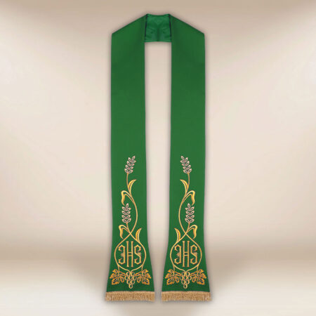 Stuła haftowana “IHS”