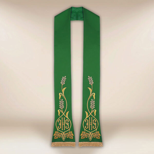 Stuła haftowana “IHS”