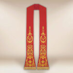 embroidered liturgical stole cross