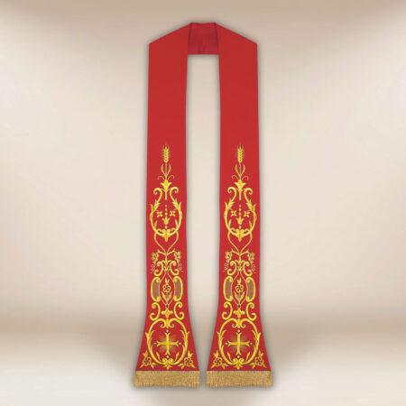 Stuła haftowana “Krzyż”