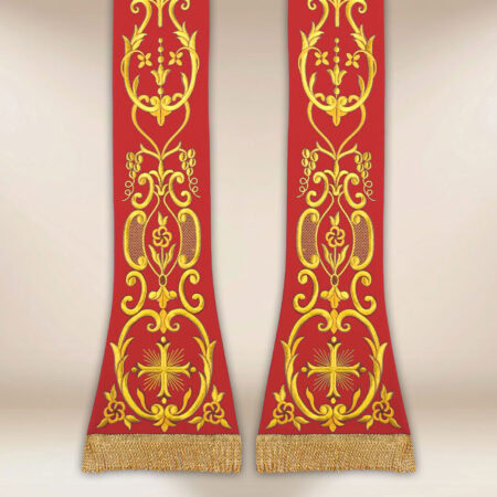 Stuła haftowana “Krzyż”