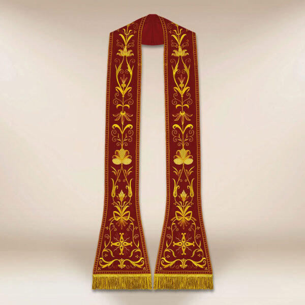 Embroidered Roman Stole