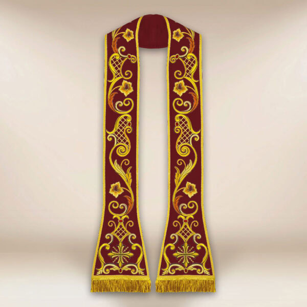 Embroidered Roman Stole
