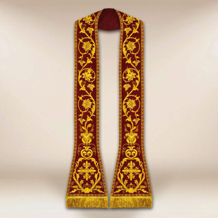 Stuła Haftowana Rzymska