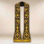 embroidered Roman liturgical stole