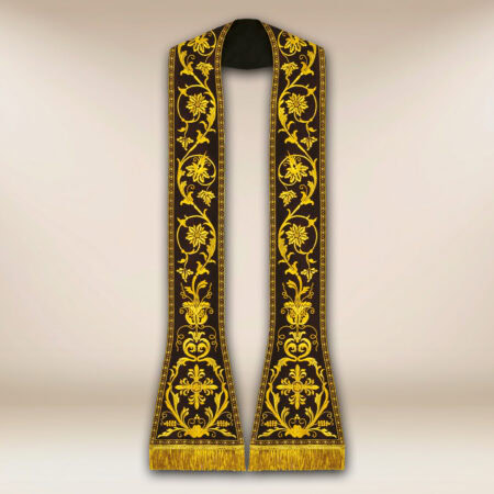 embroidered Roman liturgical stole