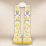 Stuła haftowana rzymska “Maryjna”