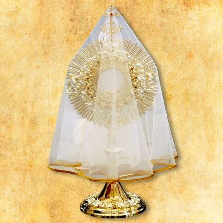 Veil for Monstrance with Gold Trim Diameter 120cm