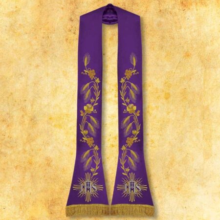 Embroidered Roman Stole "Dominium"