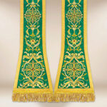 Stuła haftowana rzymska “Massimo-Verde”