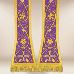 Stuła haftowana rzymska “Massimo-Viola”