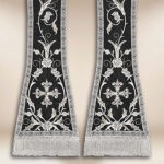 Stuła haftowana rzymska “Massimo-Nero”