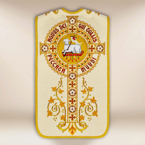 Roman Embroidered Chasuble “Agnus Dei”