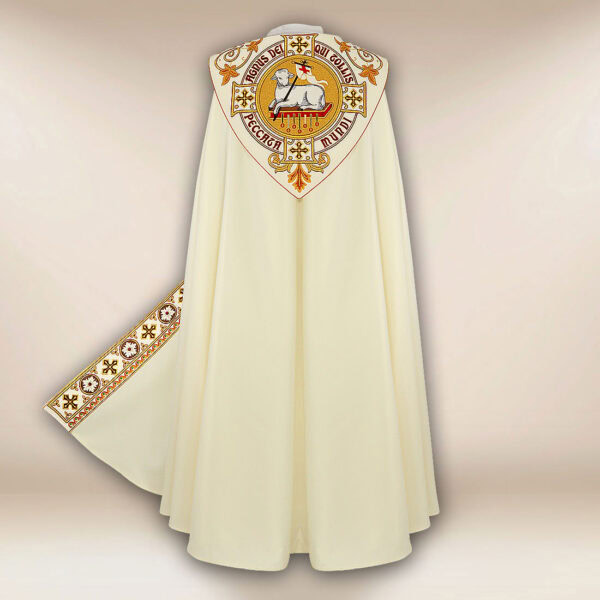 Embroidered Coverlet "Agnus Dei"