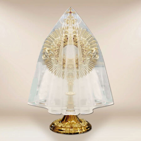 Veil for Monstrance with White Trim 80cm