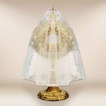 Veil for Monstrance with White Trim 100cm