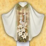 Chasuble photo featuring the image of St. Joseph