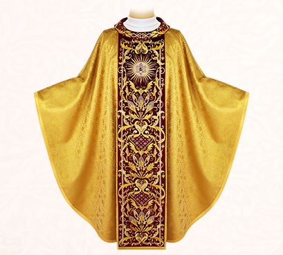 Embroidered chasuble „Pietre E Oro”