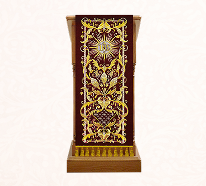 Cover for the Lectern “Pietre E Oro”