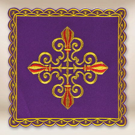 Embroidered Pall in Purple