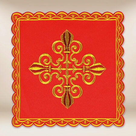 Embroidered Pall Red