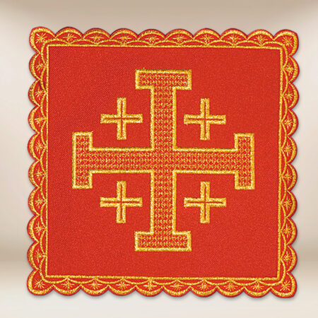 Embroidered Pall Red