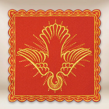 Embroidered Pall Red