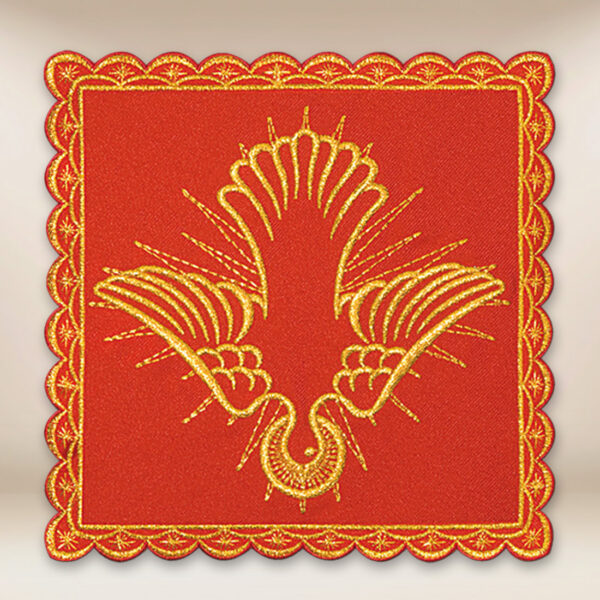 Embroidered Pall Red