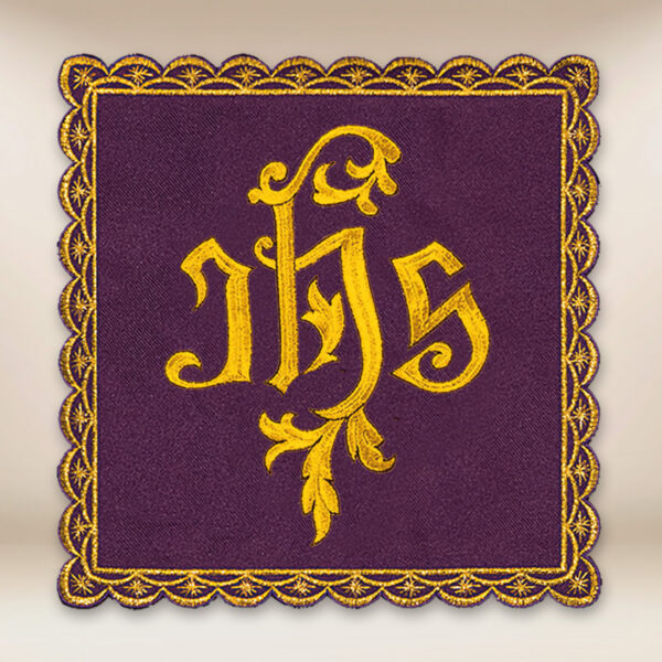 Embroidered Pall in Purple