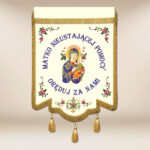 Embroidered Banner of Our Lady of Perpetual Help