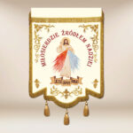 Embroidered Banner Jesus the Merciful
