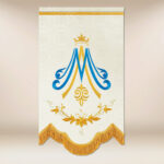 Mini Banner Featuring Our Lady of the Rosary
