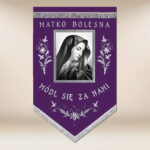 Chorągiew żałobna “Matka Boża”