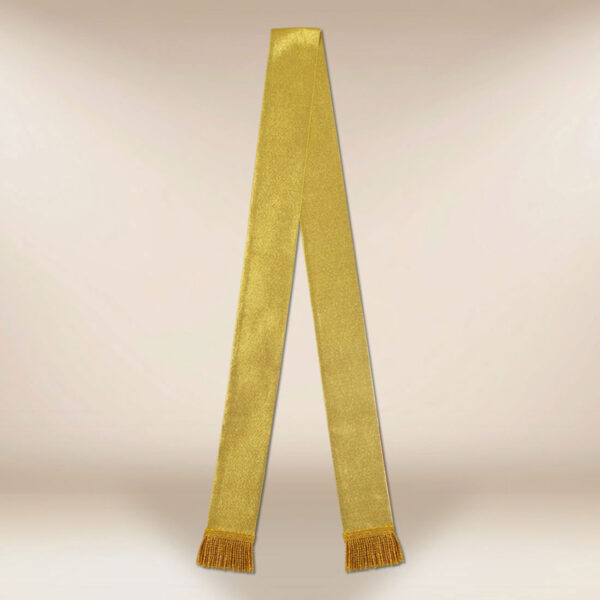 Gold Glitter Banner Sash