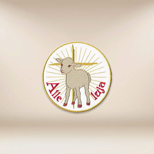 Embroidered appliqué "Lamb"