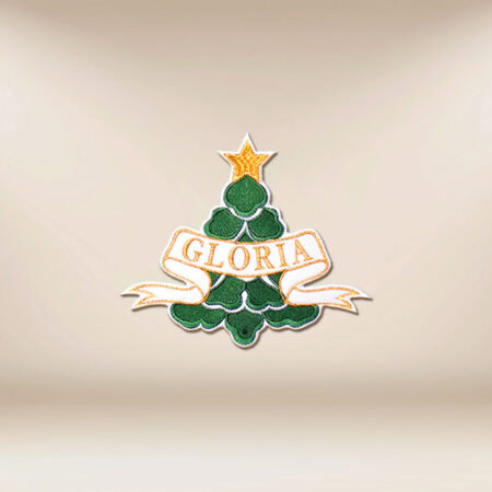 Embroidered appliqué "Gloria"