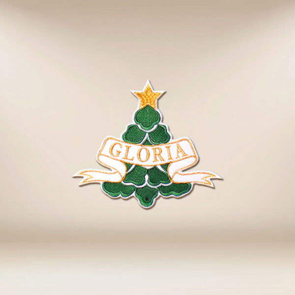 Embroidered appliqué "Gloria"