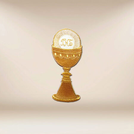 embroidered application Chalice