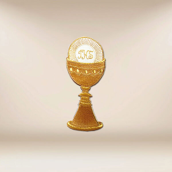 embroidered application Chalice