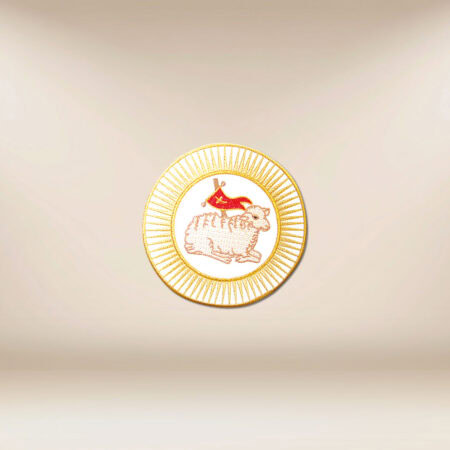 Embroidered appliqué "Lamb"