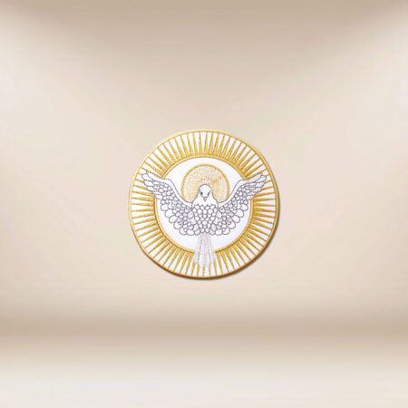 Embroidered appliqué "Holy Spirit"