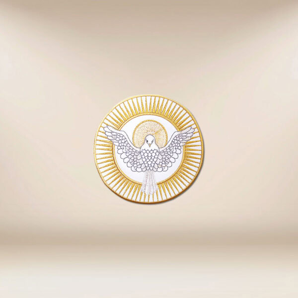 Embroidered appliqué "Holy Spirit"