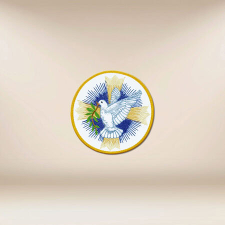 Embroidered appliqué "Holy Spirit"