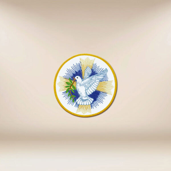 Embroidered appliqué "Holy Spirit"
