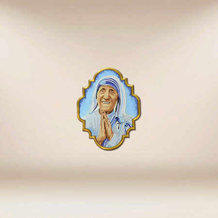 Embroidered appliqué "Saint Teresa of Calcutta"