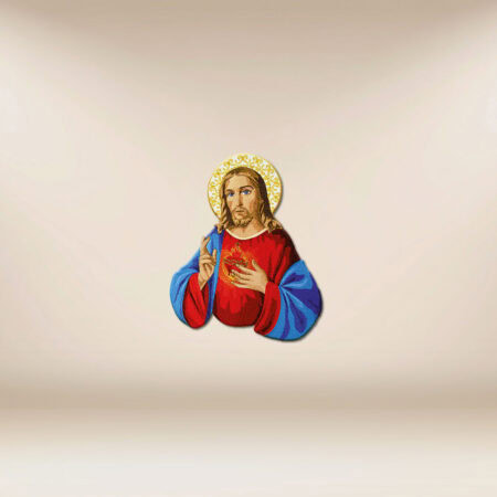 Embroidered appliqué "Jesus"